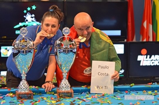 2015 EC Senior - Correia defended the 10-ball crown while Moscetti took her first title