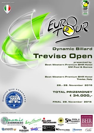2015 Treviso Open Poster