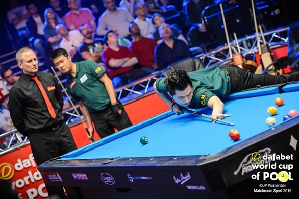 2015 World Cup of Pool – Day 6 Semi Chinese Taipei 01