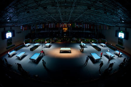 2014 WC 9-Ball - inside of the venue