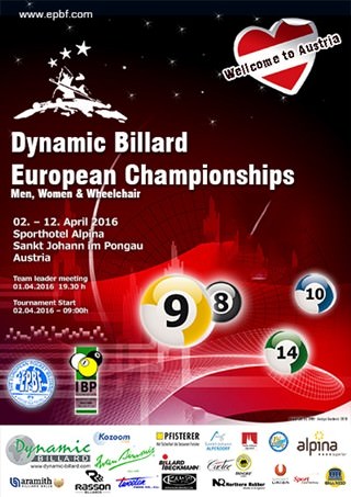 2016 Austria European Championships Poster