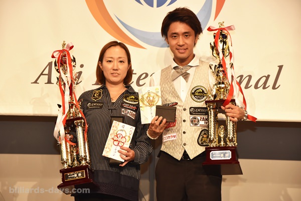 2016 Japan Open - Winners Hayato Hijikata and Miyuki Kuribayashi