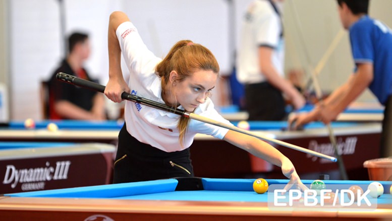 2016 EC Youth - Business as usual in 8-ball individuals (Palina Chernik, BLR)