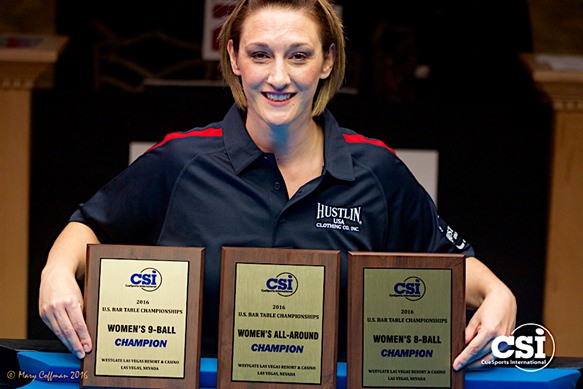 Wagner takes Womens 8-Ball, 9-Ball and All-Around Titles at USBTC 2