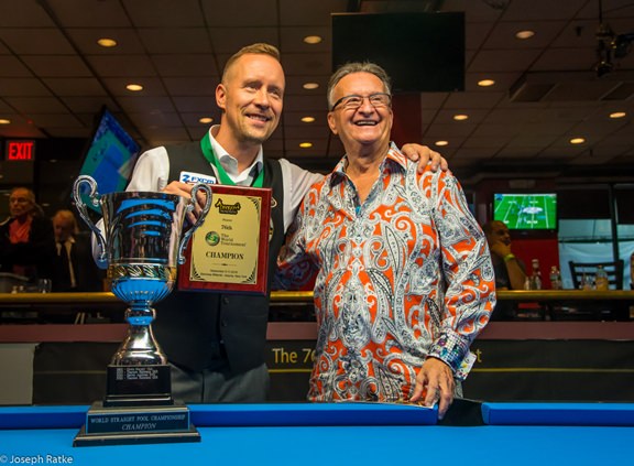 2016 76th World Tournament of 14.1 - Mika Immonen and Pete Margo