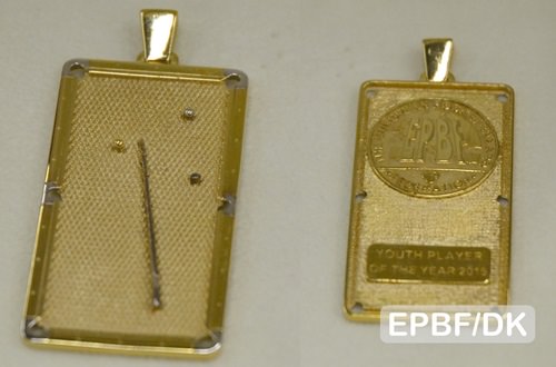 2015 EPBF Youth Player of the Year Medal