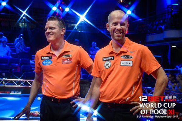 2017 World Cup of Pool Day 3_Session1 - Holland pairing of Nick van den Berg and Niels Feijen