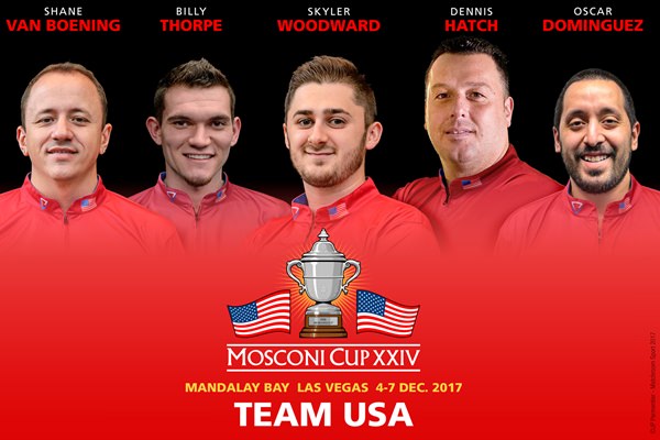 2017 Mosconi Cup - The five for the Mandalay announced 600x400