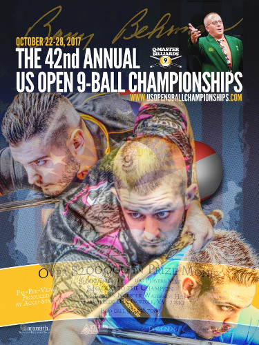 2017 US Open 9-Ball Championships - Sanchez-Ruiz, Shaw and Kaci among the last 4 Day 3