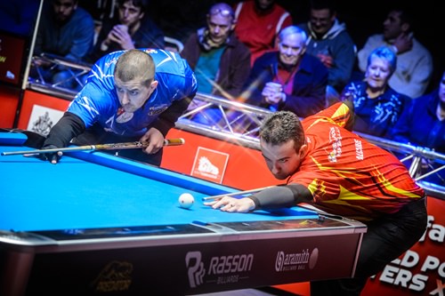 2017 Mosconi Cup - Alcaide and Shaw (2017 WPM Final 01)