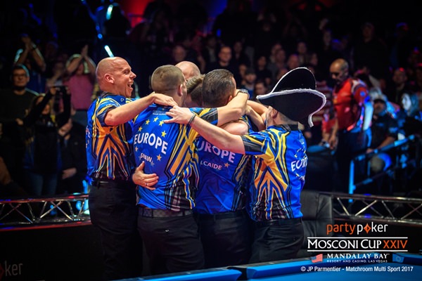 2017 Mosconi Cup Day 4 - 02 Team Europe