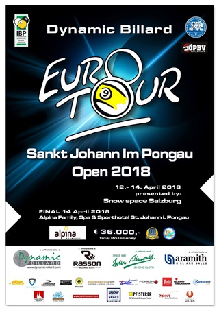 2018 Eurotour Sankt Johann Im Pongau Open Poster