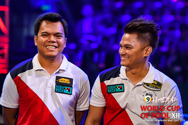 2018 World Cup of Pool DAY 1 - Team Philippines