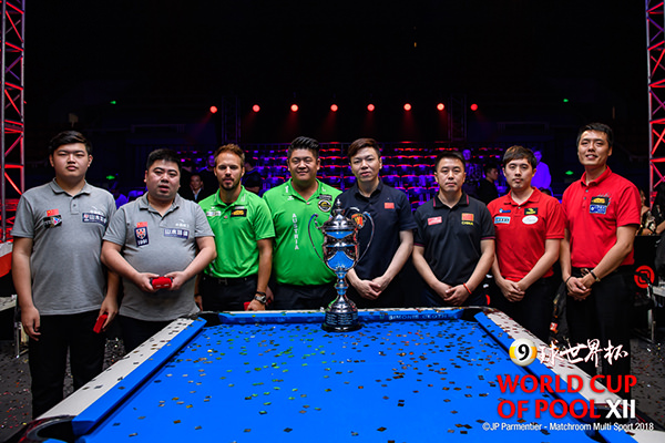 2018 World Cup of Pool DAY 6 - Awarding Top 4