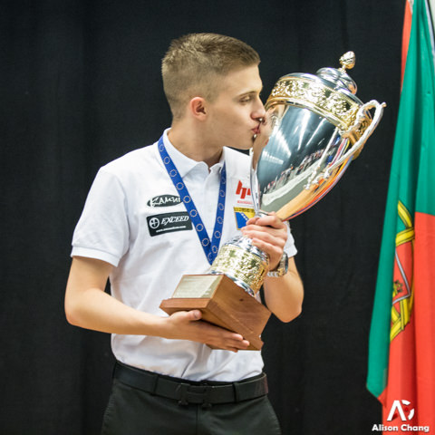 2018 The 40th EC - 9 Ball Winner U19 Sanjin Pehlivanovic (BIH)