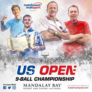 2019 US Open 9-Ball Championship Poster w320