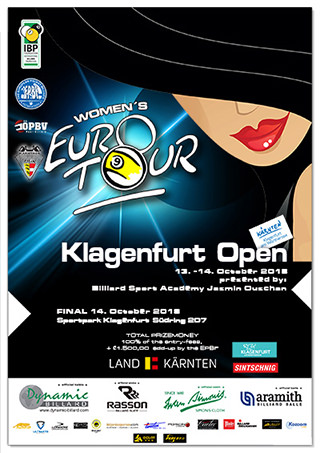2018 Eurotour Klagenfurt Women Open Poster