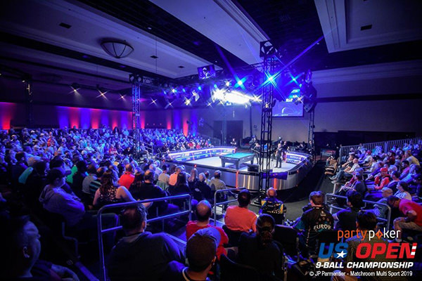 2019 US Open 9-Ball Championship - Final TV table arena