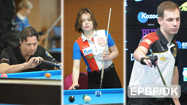 2019 European Championships - 10-ball started with ups and downs in Treviso