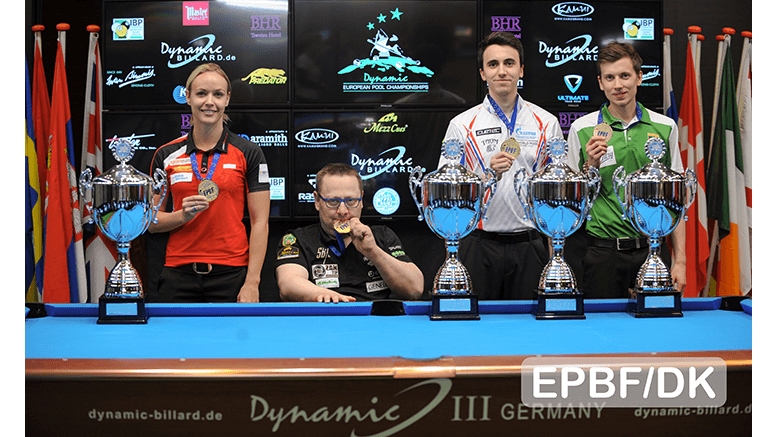 2019 European Championships - 9-ball titles awarded at the final day 777x437