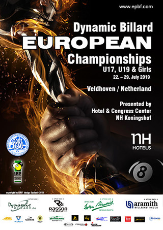 2019 European Championships Youth poster