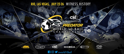 2019 Predator World 10-Ball Championship banner w480