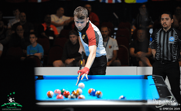 2019 European Championships Youth - Winner 8-ball Christian Froehlich