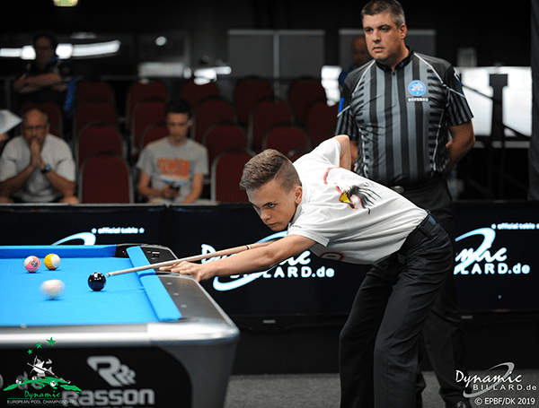 2019 European Championships Youth - Winner 8-ball Dominik Jastrzab