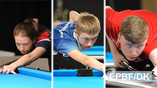 2019 European Championships Youth - Sevastyanov eliminated Jastrzab from the 9-ball individuals