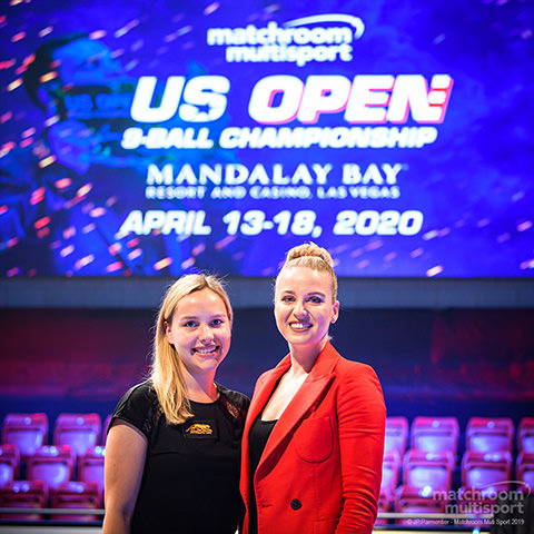 2020 US Open 9-Ball Championship - Pia Filler and Emily Frazer