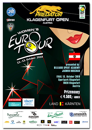 2019 Eurotour Klagenfurt Women Open Poster