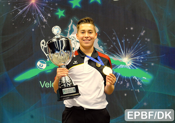 Successful year for EPBF - Moritz Neuhausen (GER), WC Under 17