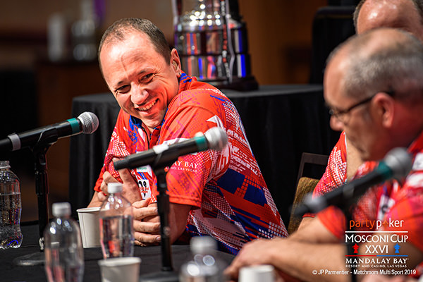 2019 Mosconi Cup XXVI - Press Conference Shane VanBoening