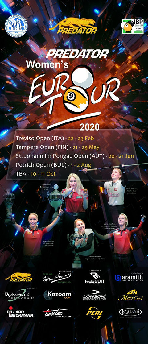 2020 Predator Women’s Euro-Tour all set