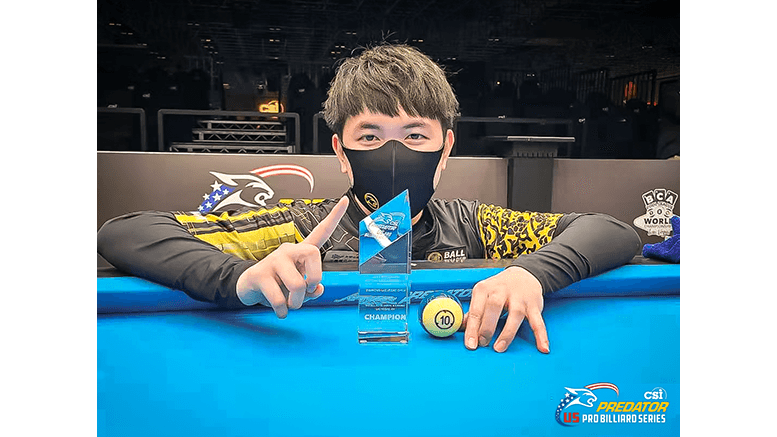 2021 Diamond Las Vegas Open - Wu Kun-Lin with trophy_777x437