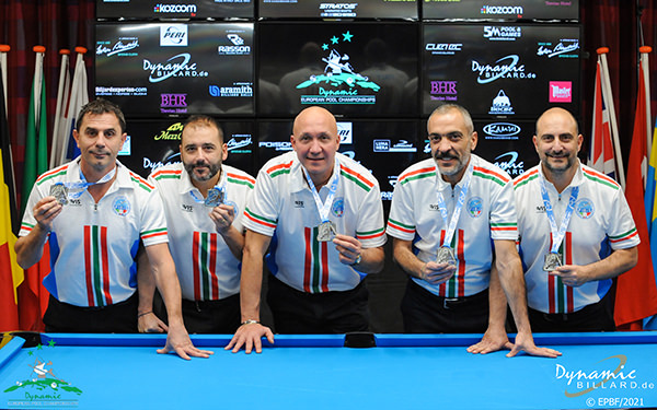 2021 EC Seniors & Ladies - Team Italy