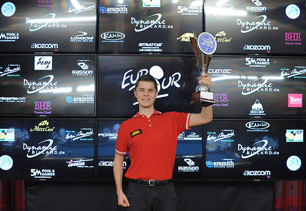 2021 Euro Tour Treviso Open - Winner Wiktor Zieliński