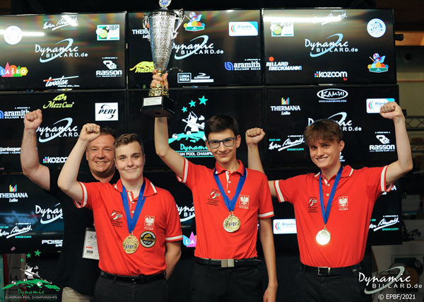 2021 European Championships Youth - Team Gold Medal_U19_Team Poland