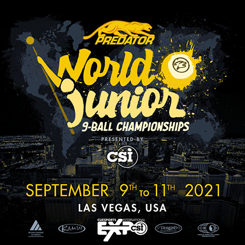 2021 WPA Predator World Junior 9-Ball Championships w500