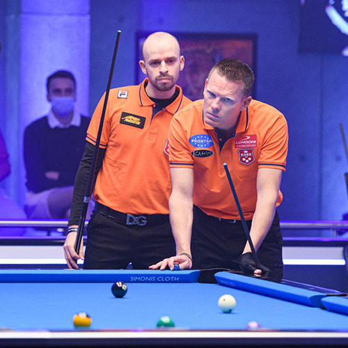2021 World Cup of Pool - 0510_Netherlands_Niels Feijen and Marc Bijsterbosch w500