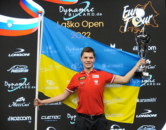 2022 EuroTour Lasko Open - Winner Wiktor Zielinski_w550