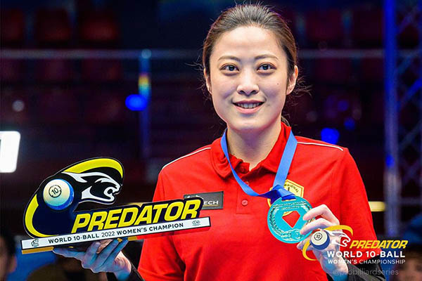2022 Womens 10-Ball WC - Champion Chou Chieh-Yu