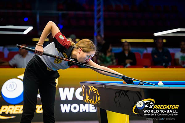 2022 Womens 10-Ball WC - Filler Beats Ouschan