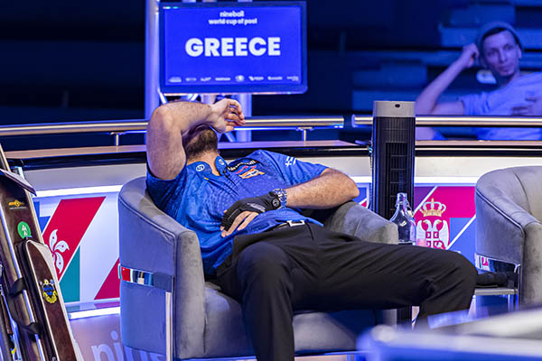 2022 World Cup of Pool - D4_Team GRE lost last 16