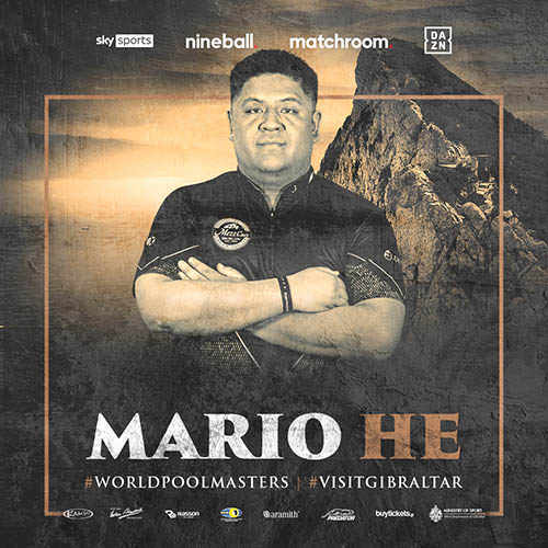 2022 World Pool Masters - Poster_Mario He