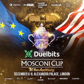 2023 2023 Duelbits Mosconi Cup Poster