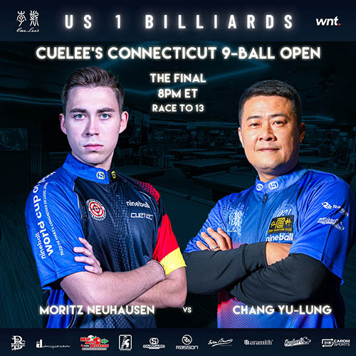 2023 Connecticut 9-ball Open - Moritz Neuhause and Chang Yu-Lung