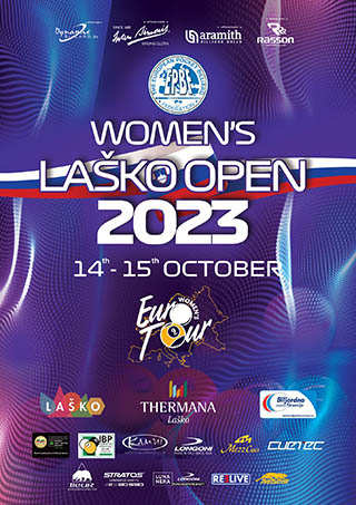 2023 Euro Tour Lasko Womens Open Poster