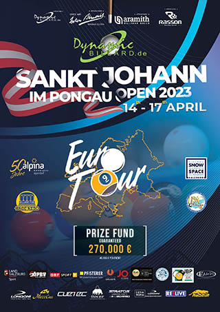 2023 Euro Tour St. Johann im Pongau Open Poster