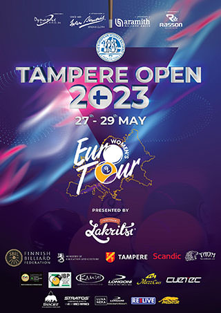 2023 Euro Tour Tampere Womens Open Poster